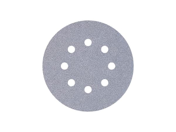 wolfcraft GmbH 4006885115309, Slipeskive, Tre, Sølv, Rund, 12,5 cm, 25 stykker
