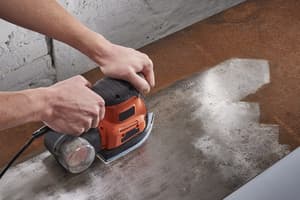 wolfcraft GmbH 4006885179202, Sand-papir, Metall, Maling, Plast, Tre, Corundum, Black & Decker, Black & Decker, RYOBI Multi Sanders, Rød