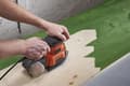 Miniatyrbilde 5 av 5: wolfcraft GmbH 4006885179202, Sand-papir, Metall, Maling, Plast, Tre, Corundum, Black & Decker, Black & Decker, RYOBI Multi Sanders, Rød