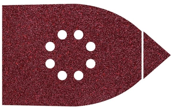 wolfcraft GmbH 4006885179400, Sandpapper, Metall, Målning, Plast, Trä, Korund, Black och Decker, Black & Decker, RYOBI Multi Sanders, Röd