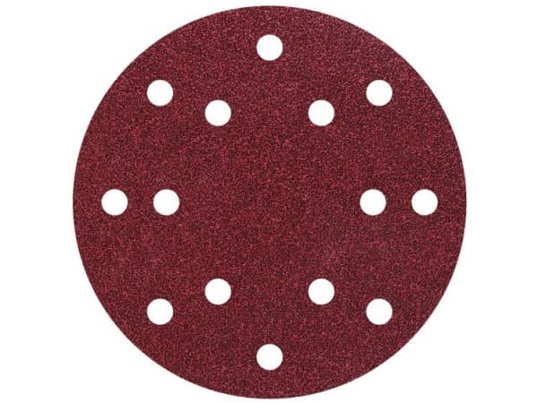 wolfcraft GmbH 4006885184305, Sandpapper, Metall, Trä, Korund, Brun, Rund, 15 cm
