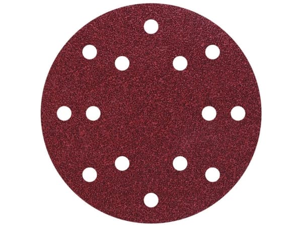 wolfcraft GmbH 4006885184305, Sandpapper, Metall, Trä, Korund, Brun, Rund, 15 cm