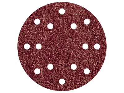 wolfcraft GmbH 4006885184305, Sandpapper, Metall, Trä, Korund, Brun, Rund, 15 cm