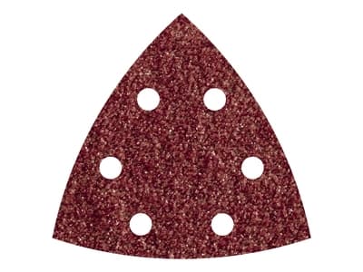 wolfcraft GmbH 4006885185012, Sandpapper, Metall, Trä, Korund, Brun, 9,5 cm, 25 styck