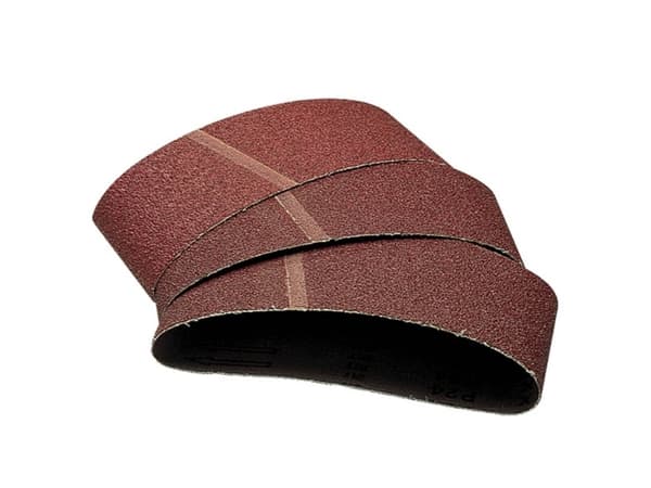 wolfcraft GmbH 1896000, Slipbälte, Metall, Trä, Bomullsmaterial, Korund, Brun, Rektangulär