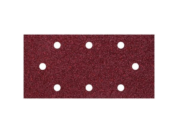 wolfcraft GmbH 4006885199309, Sandpapper, Metall, Trä, Korund, Röd, Rektangulär, 190 mm
