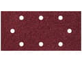 Miniatyrbild 5 av 5: wolfcraft GmbH 4006885199309, Sandpapper, Metall, Trä, Korund, Röd, Rektangulär, 190 mm