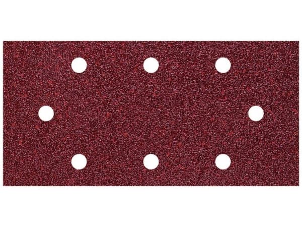 wolfcraft GmbH 4006885199309, Sandpapper, Metall, Trä, Korund, Röd, Rektangulär, 190 mm