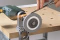 Miniatyrbild 2 av 5: wolfcraft GmbH 2116000, Skaft-hållare, for sanding and polishing discs without shank, 1 styck, 1 cm, 6 mm