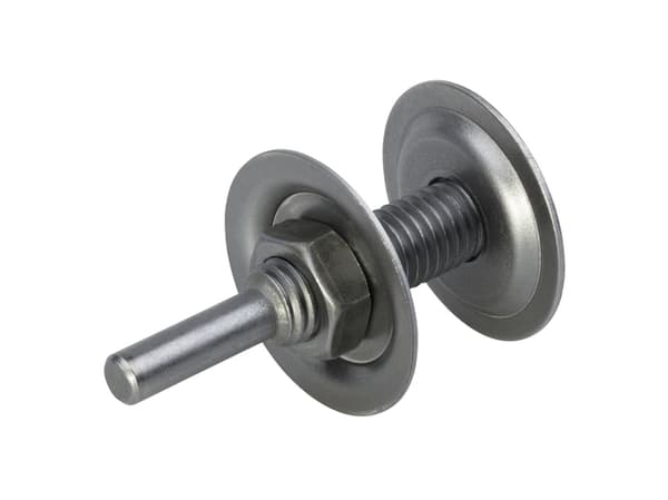 wolfcraft GmbH 2116000, Skaft-hållare, for sanding and polishing discs without shank, 1 styck, 1 cm, 6 mm