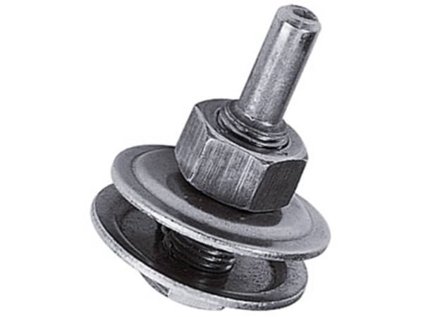wolfcraft GmbH 2117000, Skaft-hållare, for sanding and polishing discs without shank, 1 styck, 1,3 cm, 8 mm