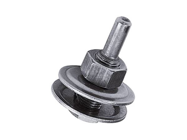 wolfcraft GmbH 2117000, Skaft-hållare, for sanding and polishing discs without shank, 1 styck, 1,3 cm, 8 mm