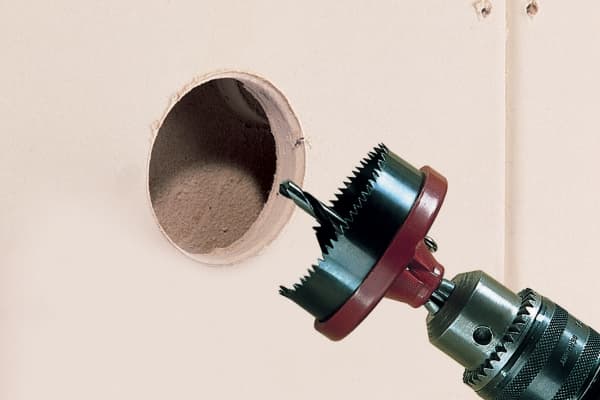 wolfcraft GmbH 2161000, Ställ, Borr, Gipsvägg, Panel, Trä, Svart, Röd, Metall, 1,8 cm