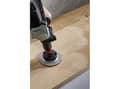 Miniatyrbild 5 av 5: wolfcraft GmbH 4006885224315, Slipskiva, Korund, Röd, Rund, 12,5 cm