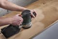 Miniatyrbild 5 av 5: wolfcraft GmbH 4006885225305, Slipskiva, Korund, Röd, Rund, 12,5 cm, 5 styck