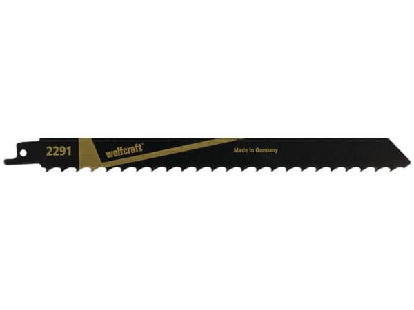 wolfcraft GmbH 2291000, Sabelblad, Trä, Kromvanadiumstål (Cr-V), 21 cm, 8,5 mm, 18 cm