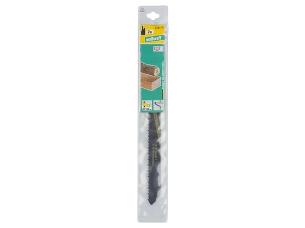 wolfcraft GmbH 2291000, Sabelblad, Trä, Kromvanadiumstål (Cr-V), 21 cm, 8,5 mm, 18 cm