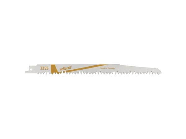 wolfcraft GmbH 2295000, Sabelblad, Trä, Kromvanadiumstål (Cr-V), 21 cm, 5 mm, 18 cm