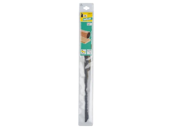 wolfcraft GmbH 2296000, Sabelblad, Plast, Barrträ, Kromvanadiumstål (Cr-V), 28 cm, 4,2 mm, 25 cm