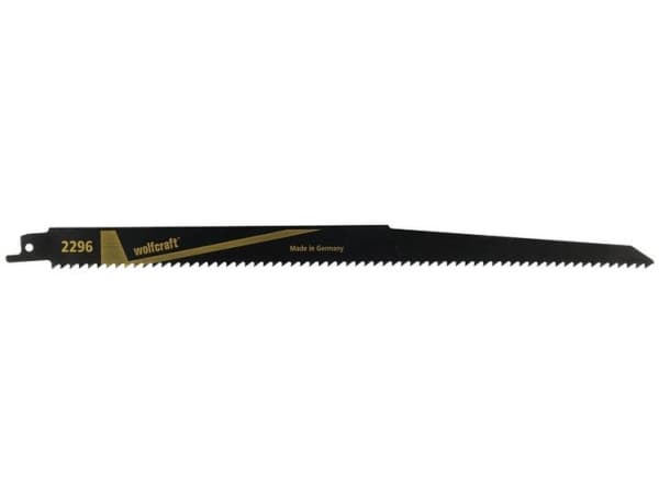 wolfcraft GmbH 2296000, Sabelblad, Plast, Barrträ, Kromvanadiumstål (Cr-V), 28 cm, 4,2 mm, 25 cm