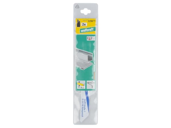 wolfcraft GmbH 2298000, Sabelsagblad, Stål, Bimetall, 1,4 mm, 15 cm, 2 stykker
