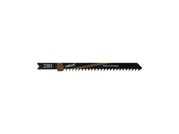 wolfcraft GmbH 2301000, Figursågblad, Spånskiva, Plywood, Mjuka träslag, Stål med hög kolhalt (HCS), 7,5 cm, 3 mm, 10 cm