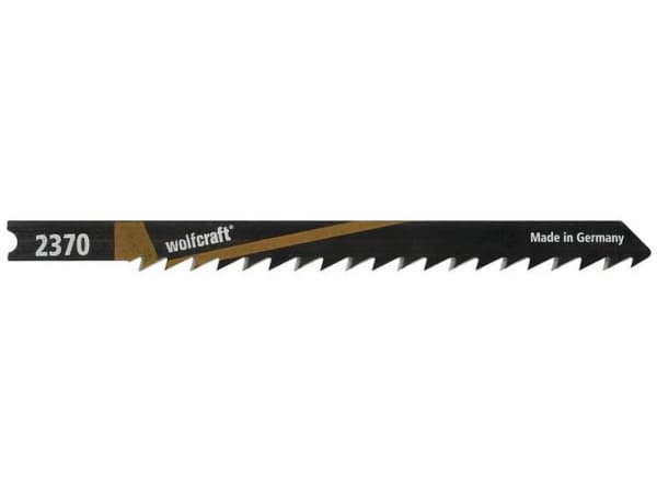 wolfcraft GmbH 2370000, Stikksagblad, Sponplate, MDF, Kryssfiner, Mykt tre, High Carbon Steel (HCS), 7,5 cm, 4 mm, 5 cm
