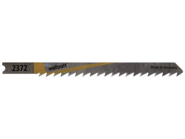 wolfcraft GmbH 2372000, Figursågblad, Akrylglas, Spånskiva, MDF, Mjuka träslag, Stål med hög kolhalt (HCS), 8,1 cm, 4 mm, 4,5 cm