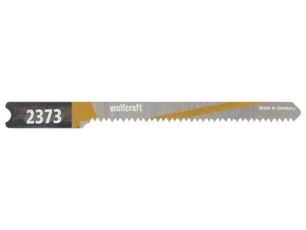 wolfcraft GmbH 2373000, Figursågblad, Spånskiva, Laminat, Plywood, Mjuka träslag, Stål med hög kolhalt (HCS), 5 cm, 1,35 mm, 2 cm