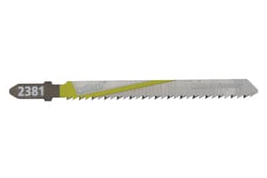 wolfcraft GmbH 2381000, Figursågblad, Spånskiva, MDF, Plast, Plywood, Mjuka träslag, Stål med hög kolhalt (HCS), 7,5 cm, 2,5 mm, 10 cm