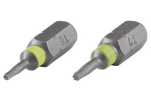 wolfcraft GmbH 4006885249103, 2 styck, Torx Plus, T6, T7, 25 mm, 25,4 / 4 mm (1 / 4")