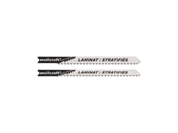 wolfcraft GmbH 2674000, Figursågblad, Spånskiva, Laminat, Parkett, Stål med hög kolhalt (HCS), Rostfritt stål, 7,5 cm, 1,65 mm