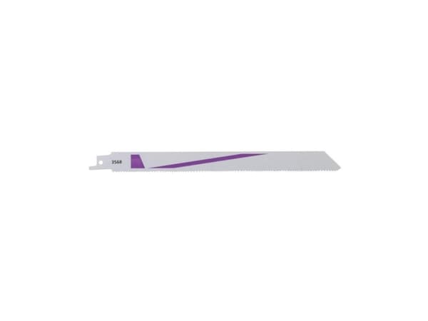 wolfcraft GmbH 3568000, Sticksågsblad, Gjutjärn, Pipa, Plast, Trä med spik, Bimetall, 21 cm, 1,8 mm, 2,6 mm