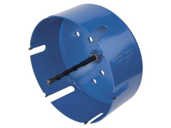 wolfcraft GmbH 4006885388505, Hålsåg, Hålsågsborr, Högerrotation, 8,5 cm, 60 mm, Tegel, Kalksten