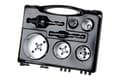 Miniatyrbilde 4 av 5: wolfcraft GmbH 5422000, Sett, Drill, Gipsplate, Ikke-jernholdig metall, Plast, Kryssfiner, Tre, Bimetall, Sekskanttange, 4 cm