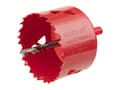 Miniatyrbild 2 av 5: wolfcraft GmbH 4006885546905, Borr, Hålsågsborr, Högerrotation, 4 cm, Metall, Trä, Hexskaft