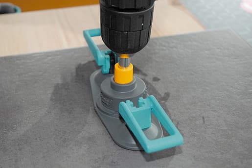 wolfcraft GmbH 5915000, Drill, Diamantdrillbor, Høyrehåndsrotasjon, 5 mm, Porselen, Fine stoneware, Marmor, Glazed tile, Granitt, Keramisk, 1 cm