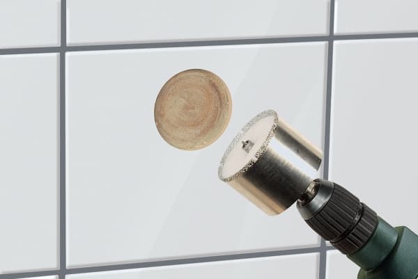wolfcraft GmbH 5929000, Single, Sladdlös skruvmejsel, Fine stoneware, Glazed tile, Granit, Kakel, Rostfritt stål, Cylindriskt skaft, 4,5 cm
