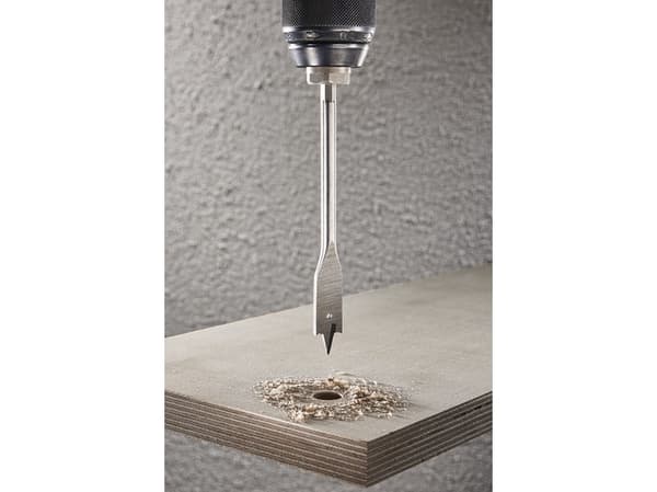 wolfcraft GmbH 7646000, Pora, Jyrsimen terä, Oikeanpuoleinen kierto, 3,5 cm, 152 mm, Lastulevy, Kuitulevy, vaneri, Puu