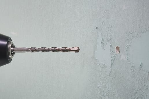 wolfcraft GmbH 4006885774803, Drill, Spiralborekrone, Høyrehåndsrotasjon, 8 mm, 120 mm, Murstein, Betong, Stein