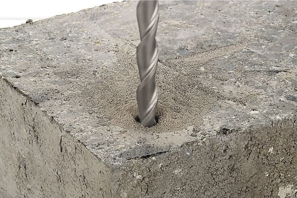 wolfcraft GmbH 4006885780408, Drill, Spiralborekrone, Høyrehåndsrotasjon, 4 mm, 110 mm, Kunstig stein, Murstein, Betong, Naturstein