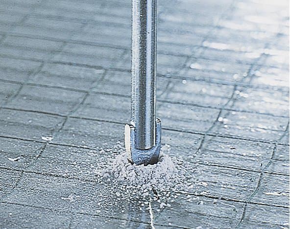 wolfcraft GmbH Tile and Glass Drill Bit, Drill, Hullsag, Høyrehåndsrotasjon, 4 mm, 90 mm, Glass, Flis
