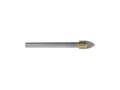 Miniatyrbilde 5 av 5: wolfcraft GmbH Tile and Glass Drill Bit, Drill, Hullsag, Høyrehåndsrotasjon, 4 mm, 90 mm, Glass, Flis