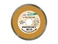 Miniatyrbilde 4 av 5: wolfcraft GmbH Diamond Cutting Disc, Diamant-kappeskive (kontinuerlig kant), Keramisk, 2,22 cm, 11 cm, 1 stykker