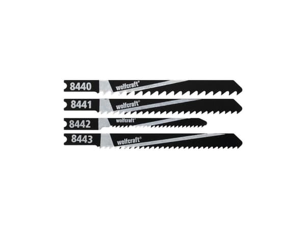wolfcraft GmbH 8440000, Figursågblad, Mjuka träslag, 10 styck