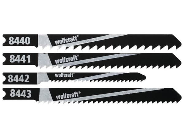 wolfcraft GmbH 8440000, Figursågblad, Mjuka träslag, 10 styck