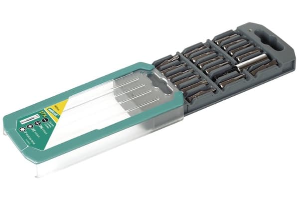wolfcraft GmbH 4006885863309, 17 stykker, Philips, PlusMinus, Pozidriv, Torx, PH 1, PZ 1, 50 mm
