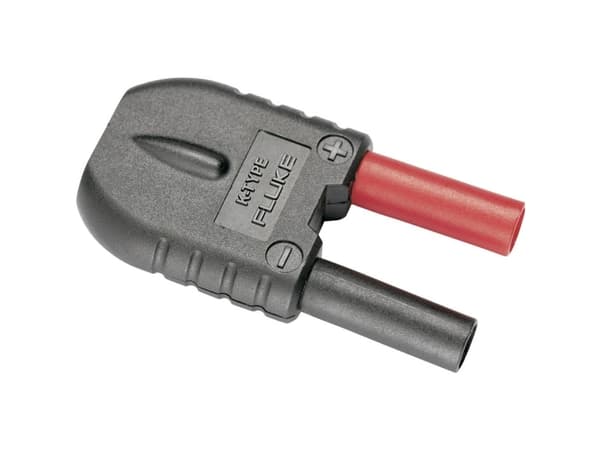 Fluke 80AK-A, PoE adapter, Svart, Röd, Bananproppar, 60 V, 1 styck