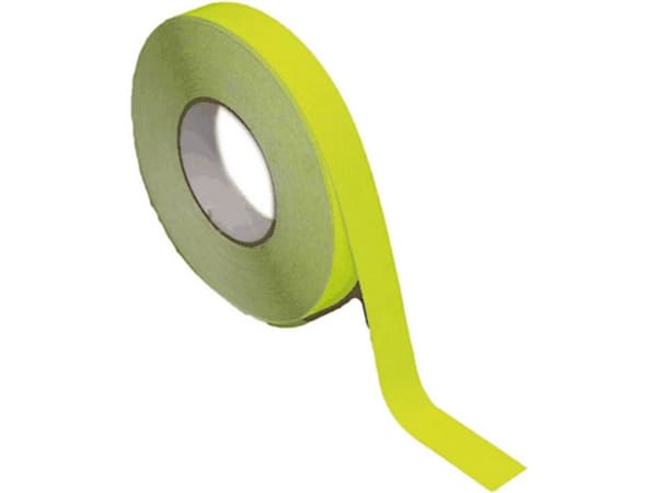 B-SAFETY AR201025 Skridsikre belægninger (L x B) 18.3 m x 25 mm Gul (C7576)