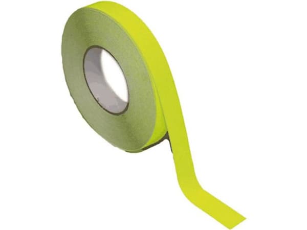 B-SAFETY AR201025 Skridsikre belægninger (L x B) 18.3 m x 25 mm Gul (C7576)